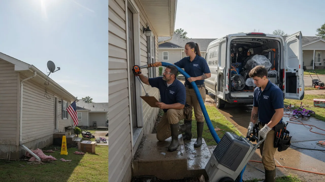 Ceiling Water Damage Restoration in Fox, AR near me